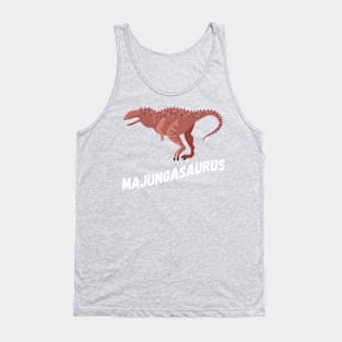 Fun Majungasaurus Dinosaur Design Tank Top